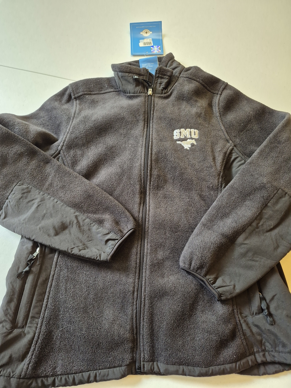 Charles River Apparel Black SMU Full-Zip Performance Jacket